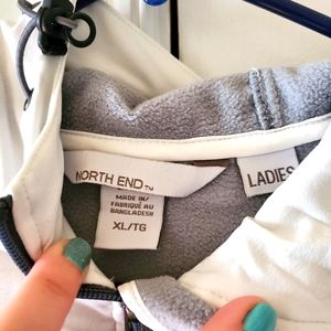 Ladies women's North End XL Two-Layer Fleece Bonded Soft Shell Hooded jacket